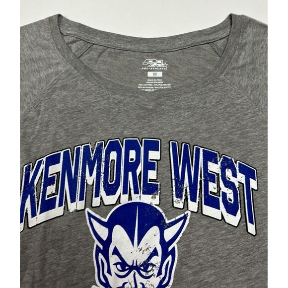 NWOT PEL-ATHLETIC Graphic T-shirt Kenmore West Blue Devils M - Picture 13 of 16
